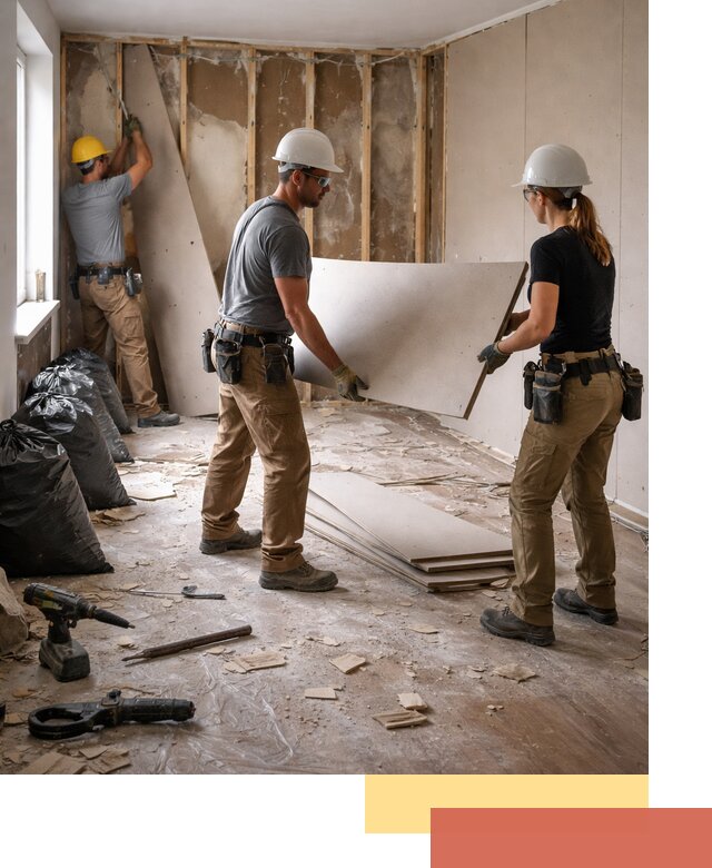 Демонтаж стеновых панелей в Вязниках быстро и аккуратно