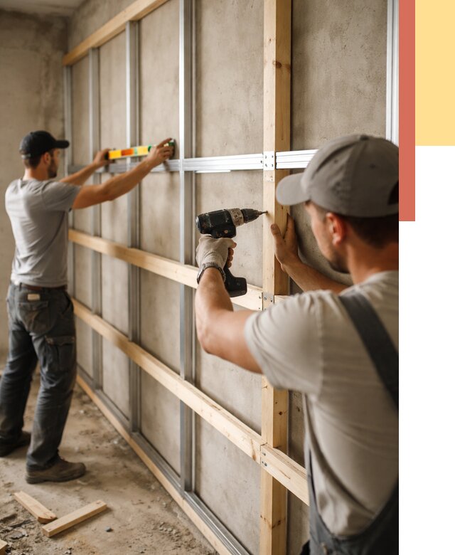 Устройство обрешетки под панели в Вязниках от 2243 руб. — монтаж под ключ | ОТДЕЛОЧНИК-Взн