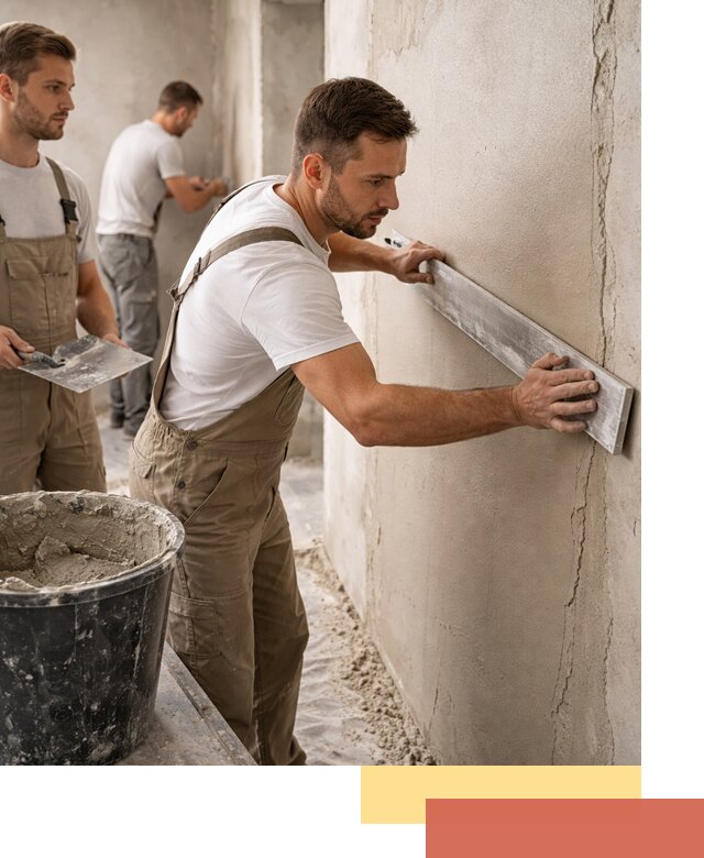 Штукатурка стен без маяков в Вязниках быстро и качественно