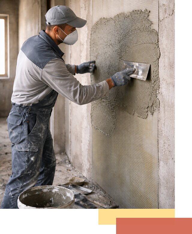 Штукатурка стен по сетке в Вязниках под ключ качественно и быстро