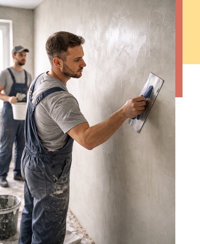 Глянцевание штукатурки стен в Вязниках от 8012 руб. — услуги и затирка | ОТДЕЛОЧНИК-Взн