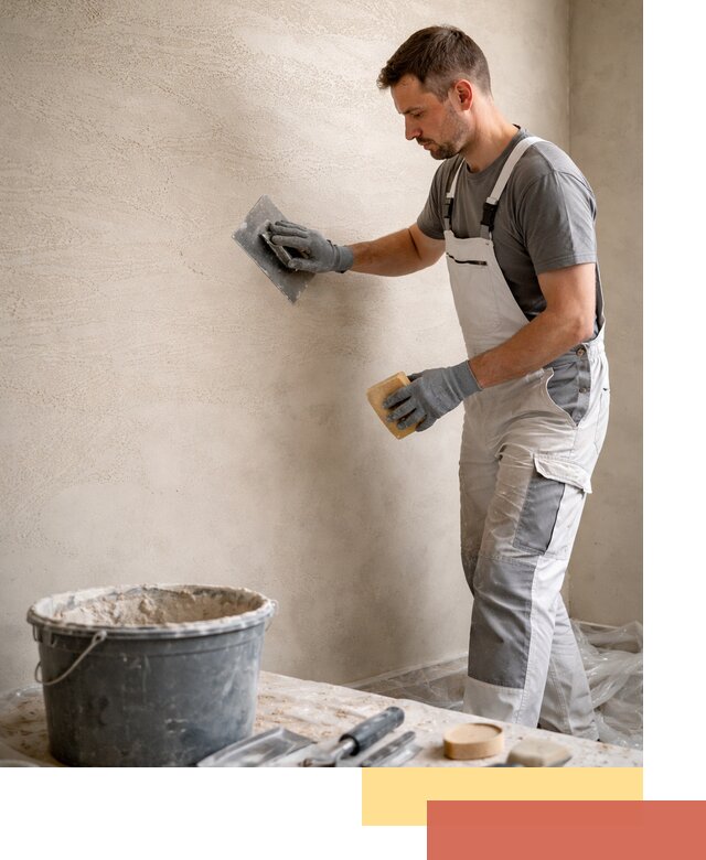 Декоративная штукатурка травертин в Вязниках для стен и потолков