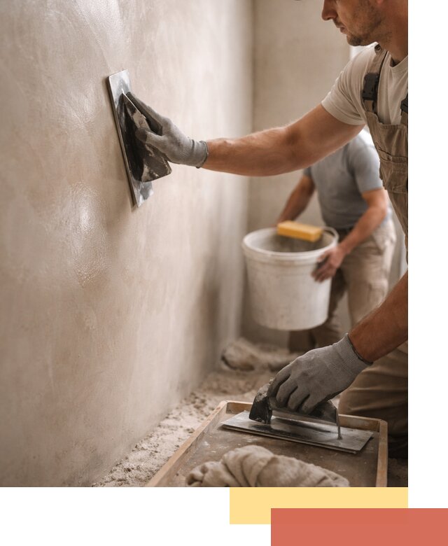 Нанесение марокканской штукатурки таделакт в Вязниках