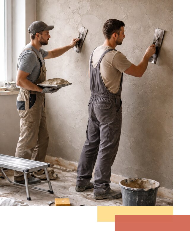 Ремонт декоративной штукатурки и восстановление фактуры в Вязниках