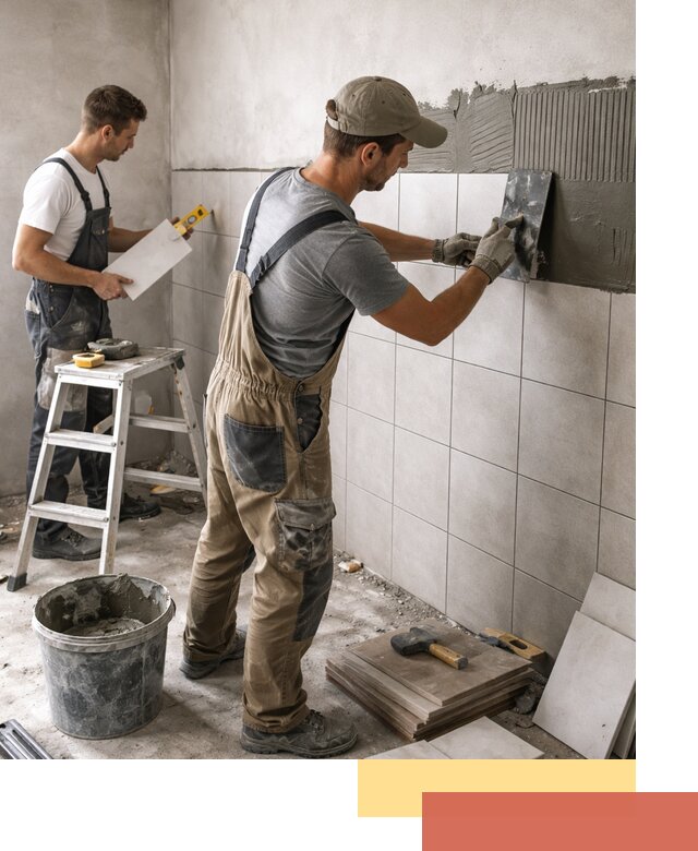 Укладка плитки на стены в Вязниках профессионально и надежно