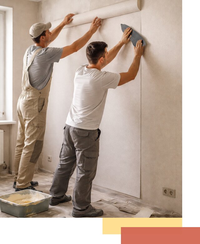 Поклейка виниловых обоев в Вязниках профессионально и качественно