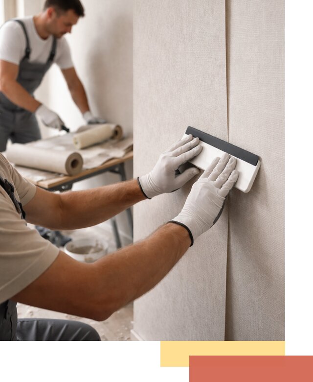 Поклейка обоев под покраску в Вязниках профессионально и быстро