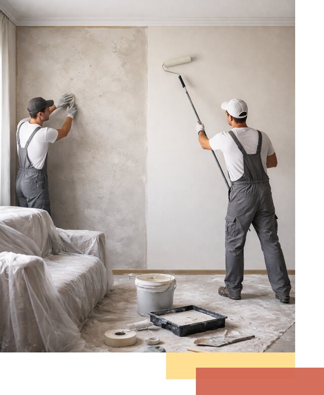 Покраска стен антивандальной краской в Вязниках