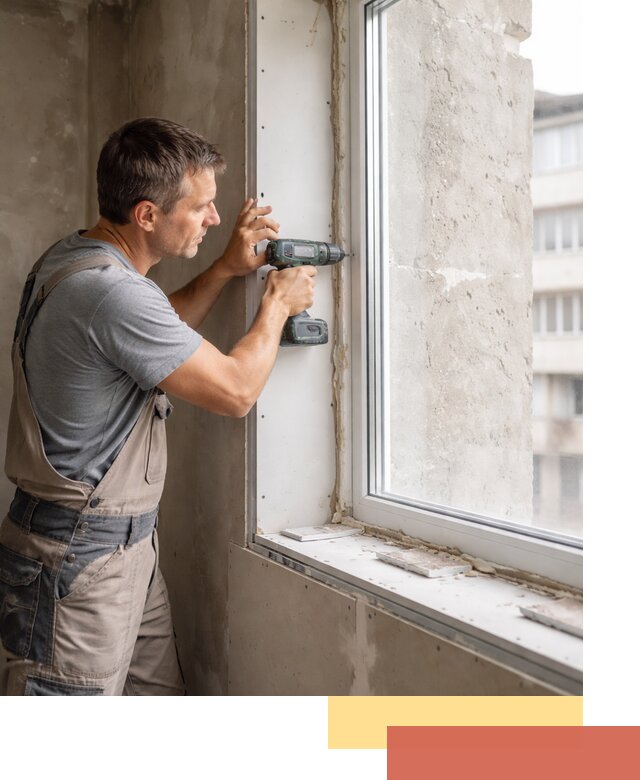 Монтаж гипсокартонных откосов в Вязниках под ключ