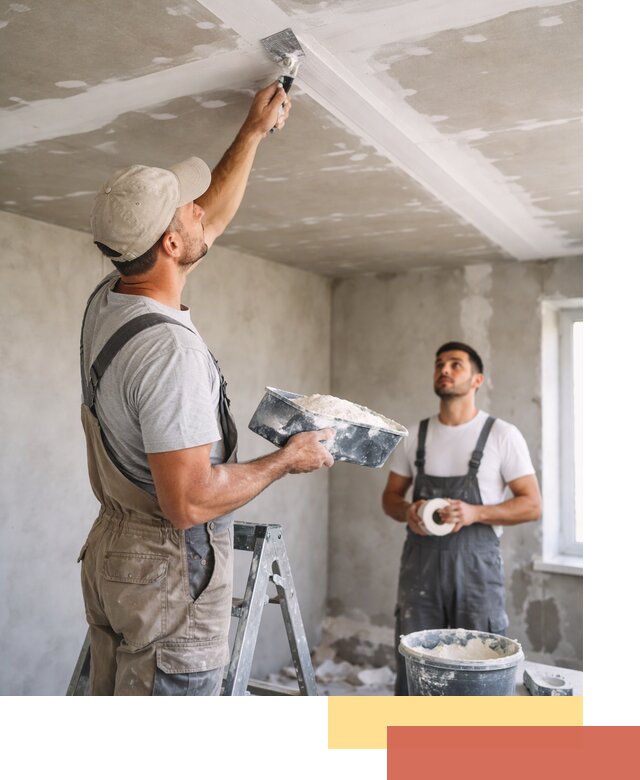 Обработка швов потолка ГКЛ в Вязниках: качественная заделка и шпатлевка