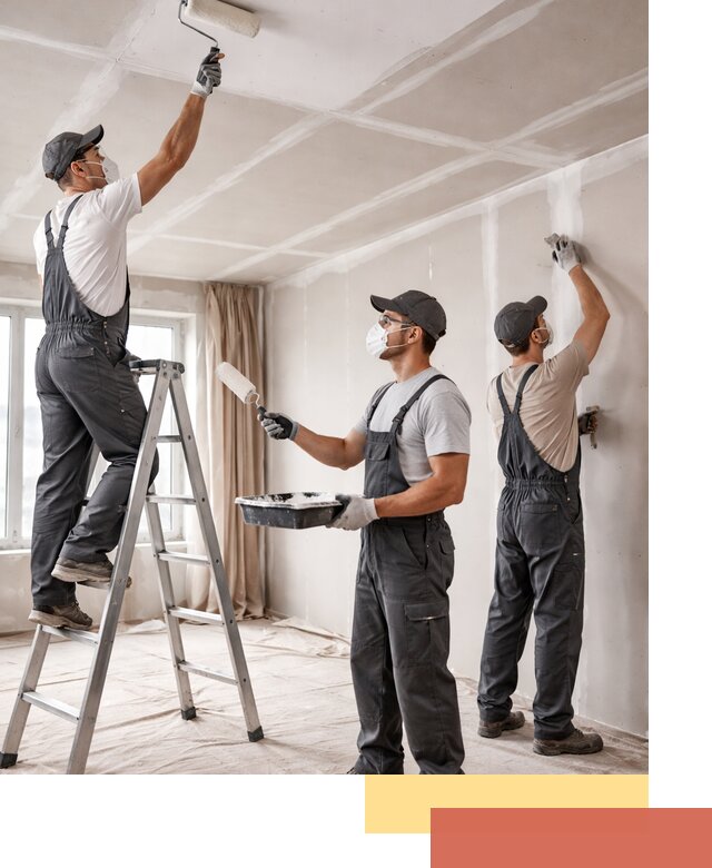 Покраска потолка из гипсокартона в Вязниках качественно и недорого