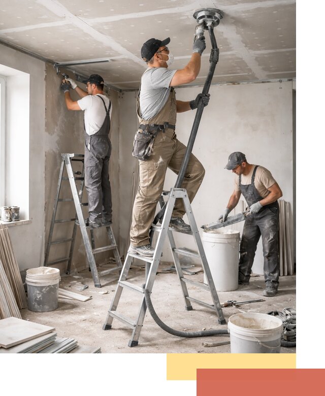 Ремонт потолка из гипсокартона в Вязниках: быстрый и качественный монтаж